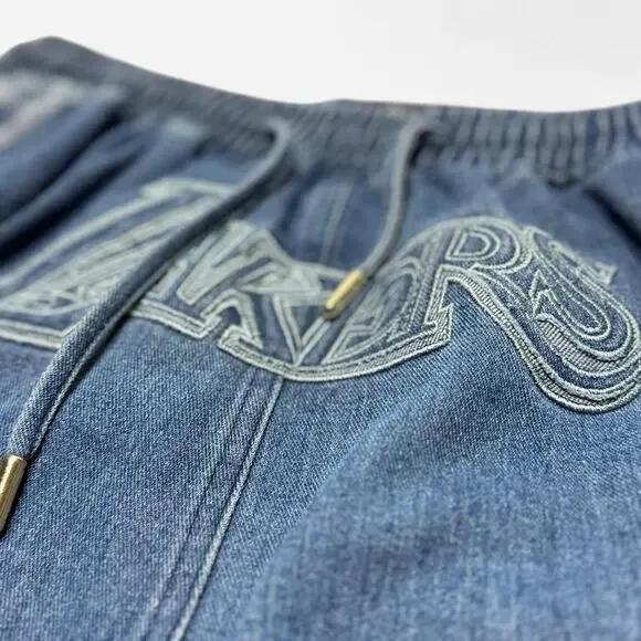 Just Don x Lakers Denim Shorts XXL NBA Basketball Streetwear Made in USA - Picture 4 of 8